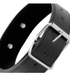 DARKNESS - COLLIER DE POSTURE AVEC CHAÎNE EN CUIR