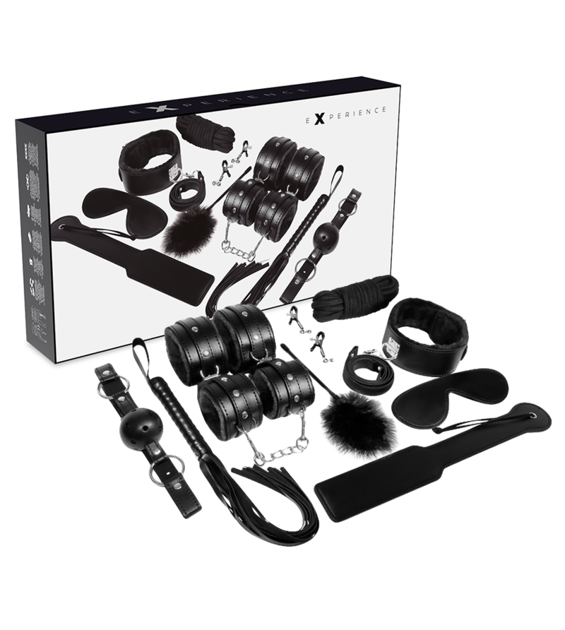 EXPERIENCE - KIT FÉTICHE BDSM SÉRIE NOIRE