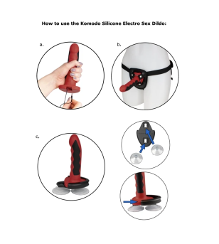 ELECTRASTIM - GODE KOMODO SILICONE FUSION