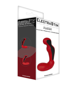 ELECTRASTIM - MASSEUR DE PROSTATE HABANERO SILICONE FUSION