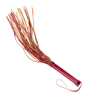 FETISH SUBMISSIVE DARK ROOM - FOUET EN CUIR VÉGÉTALIEN