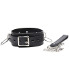 OHMAMA FETISH - COLLIER DE SOUMISSION AVEC 3 ANNEAUX