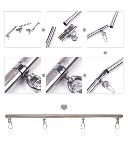 OHMAMA FETISH - BARRE DE RETENUE 4 CROCHETS