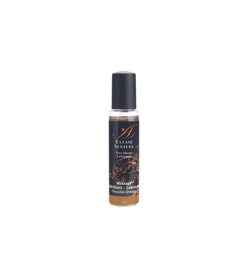 EXTASE SENSUAL - LUBRIFIANT DE VOYAGE CHOCOLAT  ORANGE 35 ML