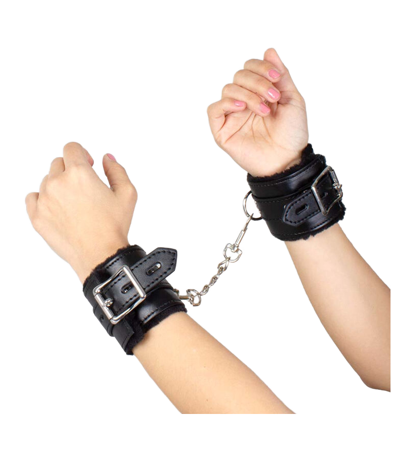 SECRETPLAY - MENOTTES DE BONDAGE NOIRES COLLECTION BDSM