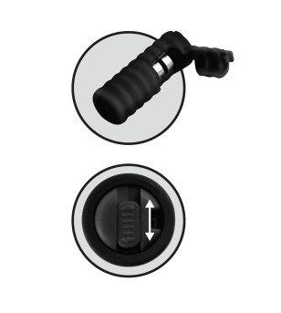 FETISH FANTASY LIMITED EDITION - VIBRATIONS DE TÉTONS EN SILICONE STIMULANT LES ONDES