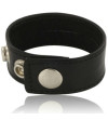 LEATHER BODY - SANGLE DE PÉNIS RÉGLABLE EN CUIR NOIR