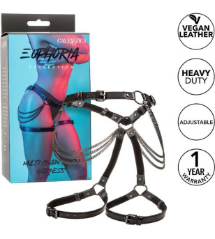 CALEXOTICS - EUPHORIA HARNAIS DE CUISSES MULTI CHAÎNES