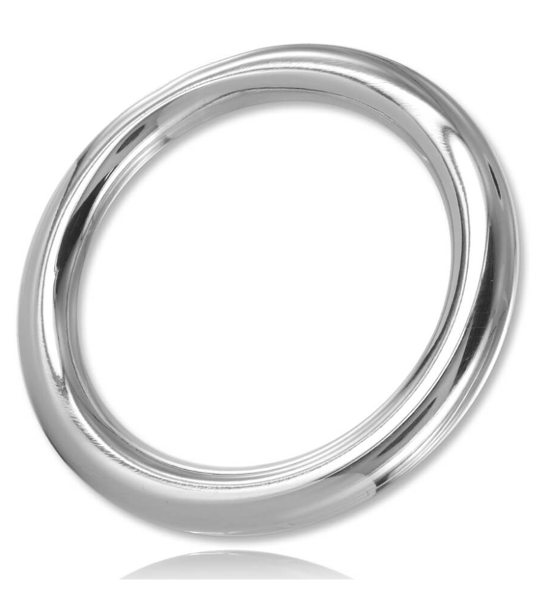 METAL HARD - ANNEAU PÉNIS ROND FIL MÉTALLIQUE C-RING 8X35MM