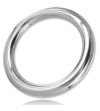 METAL HARD - ANNEAU PÉNIS ROND FIL MÉTALLIQUE C-RING 8X40MM