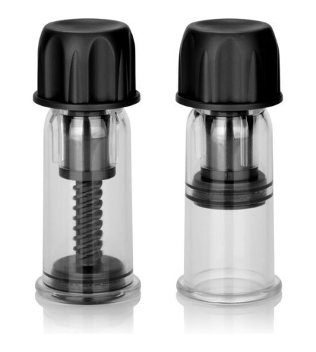 CALEXOTICS - VACCUM TWIST ONDES STIMULANTES POUR TÉTONS NOIRS