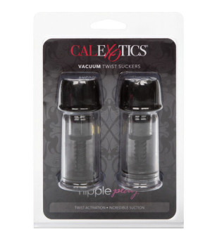 CALEXOTICS - VACCUM TWIST ONDES STIMULANTES POUR TÉTONS NOIRS