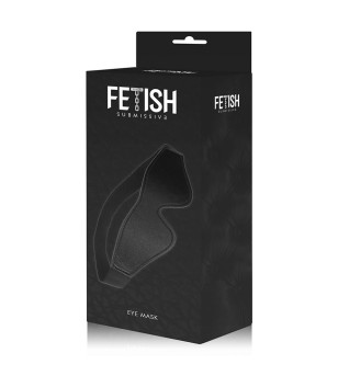 FETISH SUBMISSIVE - MASQUE EN CUIR VÉGAN AVEC DOUBLURE EN NOPRÈNE