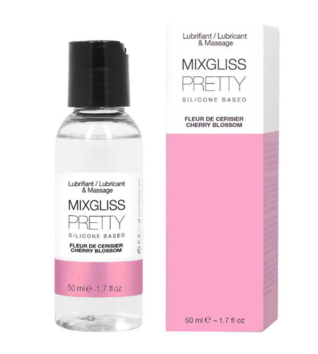 MIXGLISS - PRETTY LUBRIFIANT SILICONE FLEUR DE CERISIER 50 ML