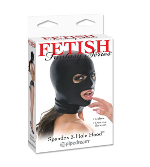 FETISH FANTASY SERIES - CAPUCHE 3 TROUS SPANDEX