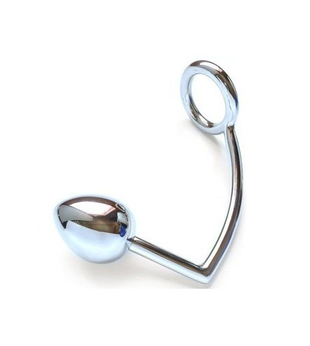 METAL HARD - ANNEAU AVEC CROCHET ANAL 40MM