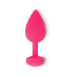 G-VIBE - FUNTOYS GPLUG VIBRATEUR ANAL RECHARGEABLE PETIT ROSE NÉON 3CM