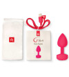 G-VIBE - FUNTOYS GPLUG VIBRATEUR ANAL RECHARGEABLE PETIT ROSE NÉON 3CM
