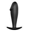 PRETTY LOVE - PLUG ANAL FORME DE PÉNIS EN SILICONE NOIR