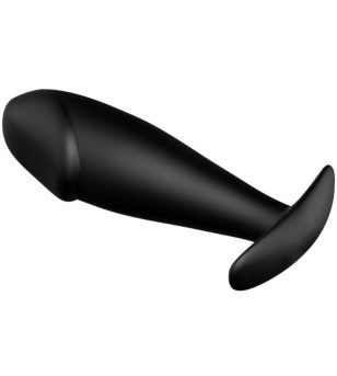 PRETTY LOVE - PLUG ANAL FORME DE PÉNIS EN SILICONE NOIR