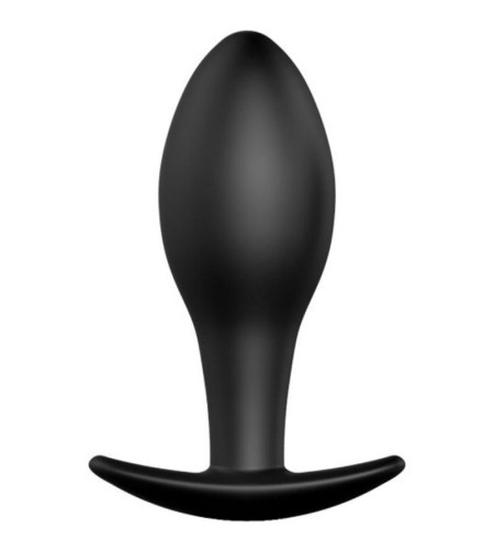 PRETTY LOVE - PLUG ANAL ANCRE EN SILICONE 8.5 CM NOIR