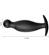 PRETTY LOVE - PLUG ANAL EN SILICONE E 11.7 CM NOIR