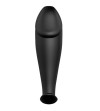 PRETTY LOVE - PLUG ANAL EN SILICONE FORME PÉNIS ET 12 MODES DE VIBRATION NOIR