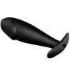 PRETTY LOVE - PLUG ANAL EN SILICONE FORME PÉNIS ET 12 MODES DE VIBRATION NOIR
