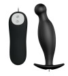 PRETTY LOVE - PLUG ANAL EN SILICONE 12 MODES DE VIBRATION NOIR