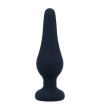 INTENSE - PLUG ANAL PIPO S SILICONE NOIR 9,8 CM