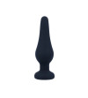 INTENSE - PLUG ANAL PIPO S SILICONE NOIR 9,8 CM