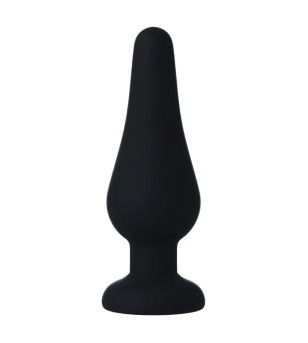 INTENSE - PLUG ANAL PIPO M SILICONE NOIR 11 CM