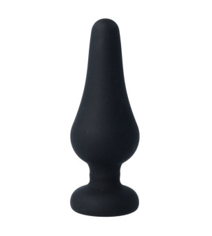 INTENSE - PLUG ANAL PIPO L SILICONE NOIR 13 CM