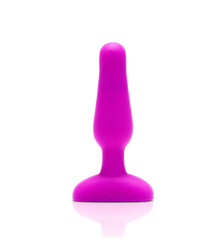 B-VIBE - NOVICE TÉLÉCOMMANDE PLUG ANAL FUCHSIA