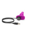 B-VIBE - NOVICE TÉLÉCOMMANDE PLUG ANAL FUCHSIA