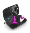 B-VIBE - NOVICE TÉLÉCOMMANDE PLUG ANAL FUCHSIA