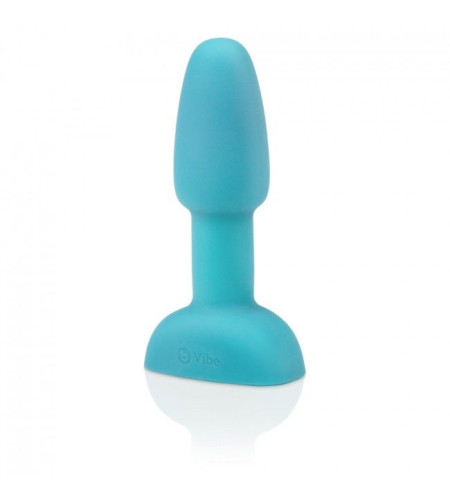 B-VIBE - RIMMING TÉLÉCOMMANDE PLUG ANAL PETITE TEAL