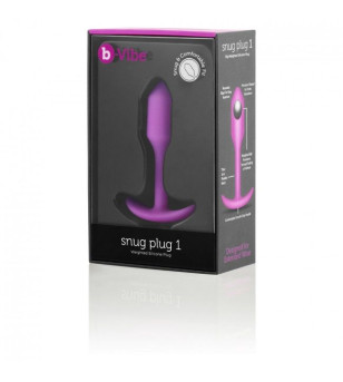 B-VIBE - SNUG PLUG 1 ROSE