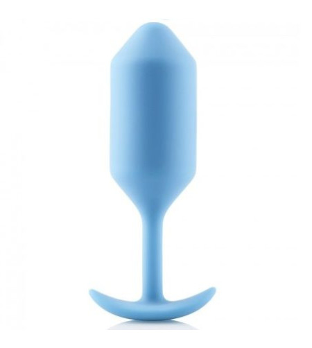 B-VIBE - SNUG PLUG ANAL 3 BLEU CIEL