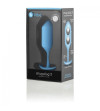 B-VIBE - SNUG PLUG ANAL 3 BLEU CIEL