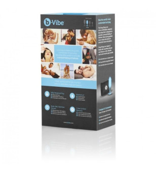 B-VIBE - SNUG PLUG ANAL 3 BLEU CIEL