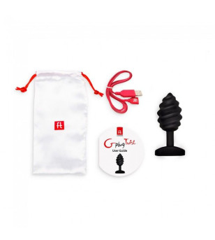G-VIBE - GPLUG TWIST AVEC VIBRATION NOIR