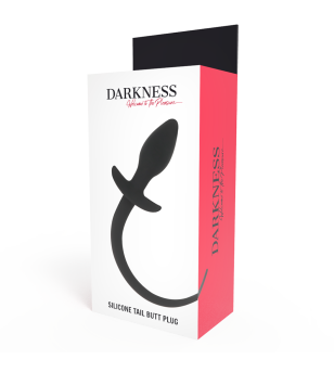 DARKNESS - PLUG ANAL 28 CM SILICONE NOIR