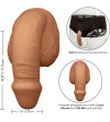 CALEXOTICS - EMBALLAGE SILICONE PÉNIS 12.75 CM CARAMEL