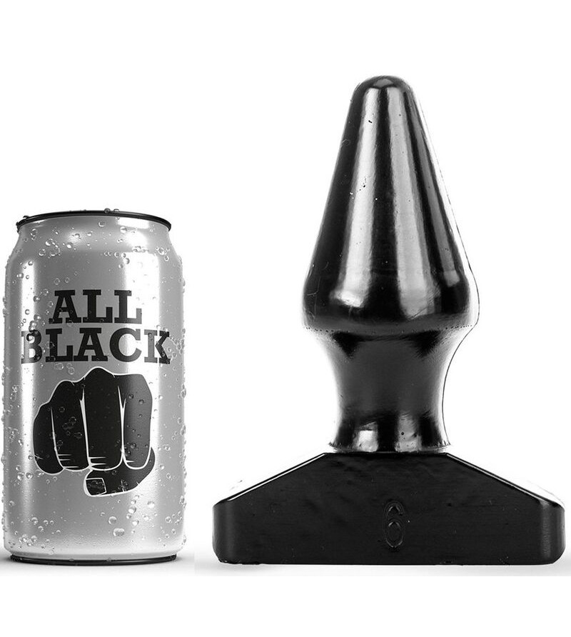 ALL BLACK - PLUG ANAL 15,5 CM