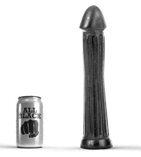 ALL BLACK - GODE PLUG 31 CM