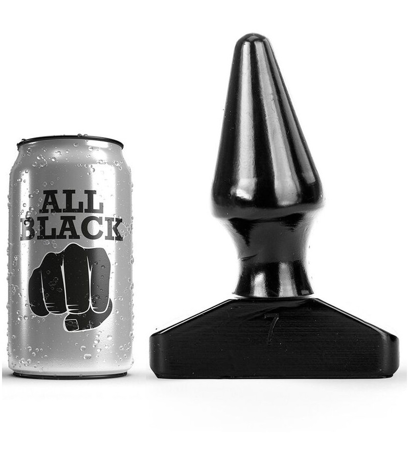 ALL BLACK - PLUG ANAL 16 CM