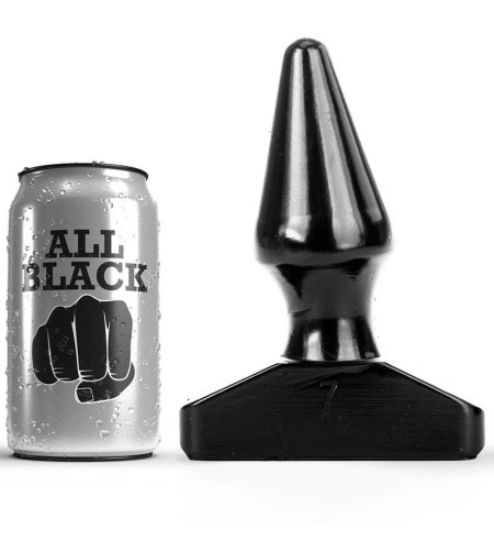 ALL BLACK - PLUG ANAL 16 CM