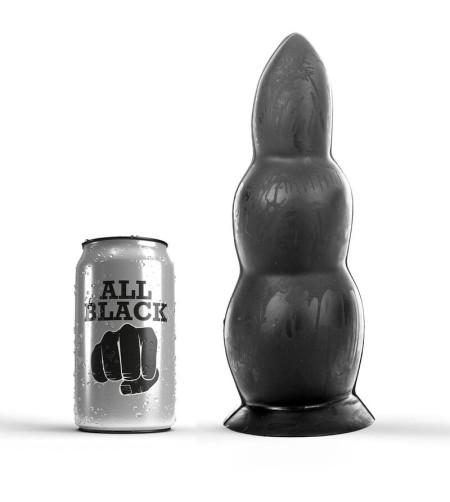 ALL BLACK - PLUG ANAL 23 CM