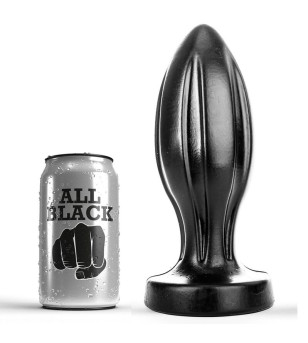 ALL BLACK - PLUG ANAL 21 CM